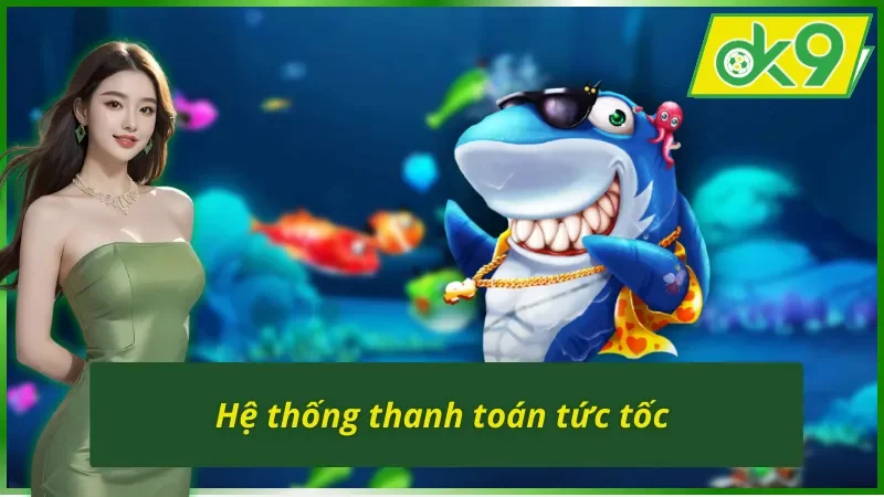 Xử lý giao dịch Fishing War OK9 trong một nốt nhạc