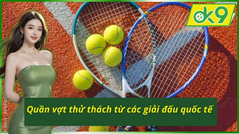 Quần vợt tại SABA Sports OK9 thử thách từ các giải đấu quốc tế